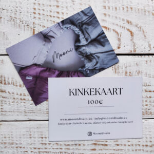 100€ Mooni Disaini kinkekaart