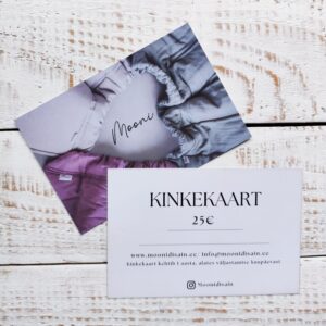 25€ Mooni Disaini kinkekaart